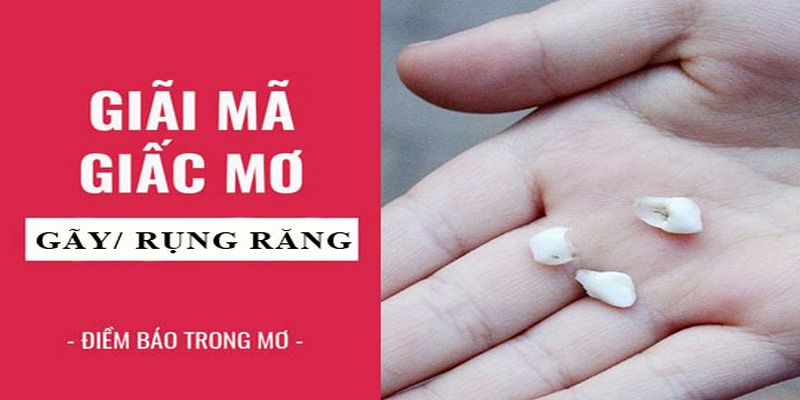 Lý do lại nằm mơ thấy răng rụng và không có máu